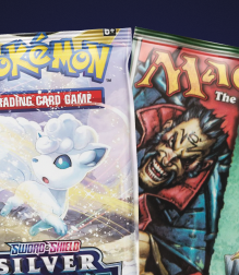 Pick a Pokemon, MTG or trading card booster pack